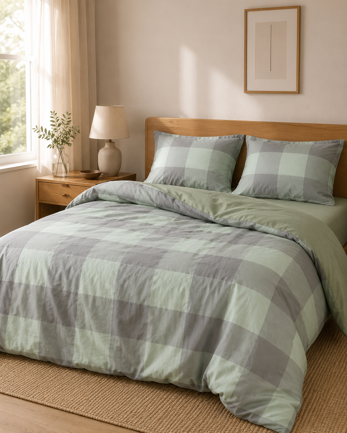 Washed Cotton Bedding Set - Dream Meadow