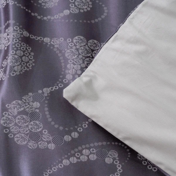 Satin Jacquard Bedding Set Royal Amethyst