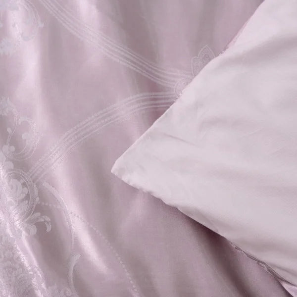 Satin Jacquard Bedding Set Rose Allure