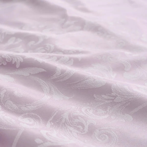 Satin Jacquard Bedding Set Lavender Veil