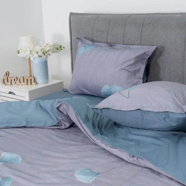 Egyptian Cotton Bedding Set Ginkgo Mist