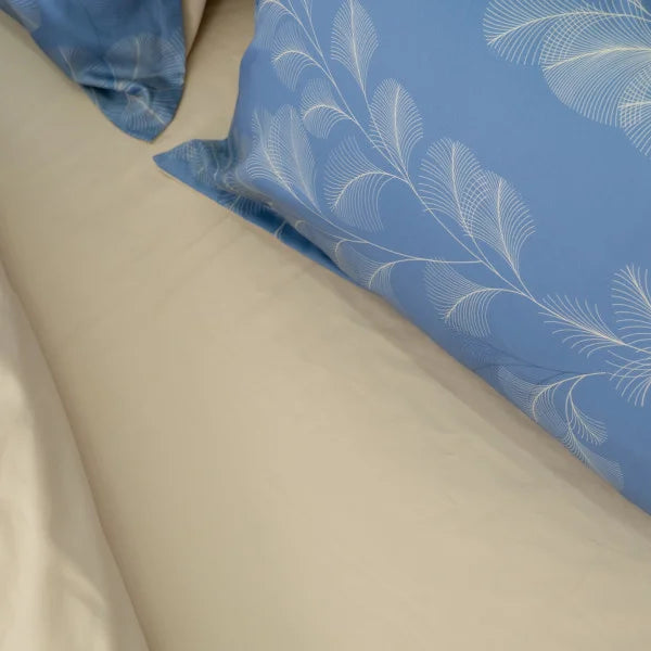 Egyptian Cotton Bedding Set Azure Breeze