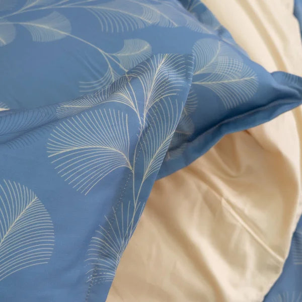 Egyptian Cotton Bedding Set Azure Breeze