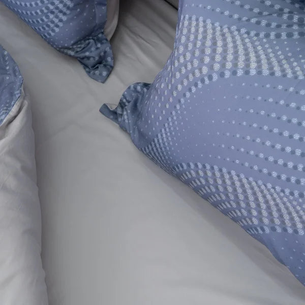 Egyptian Cotton Bedding Set Silver Mist
