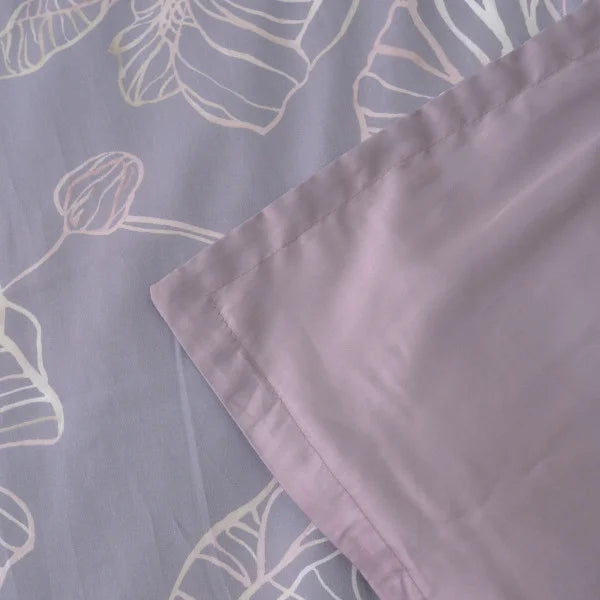 Egyptian Cotton Bedding Set Nordic Leaves
