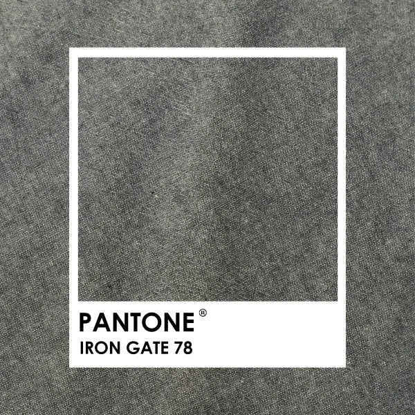 Washed Cotton Bedding Set - Iron Gate