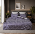 Satin Jacquard Bedding Set Royal Amethyst